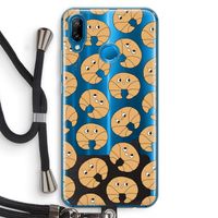Croissant: Huawei P20 Lite Transparant Hoesje met koord