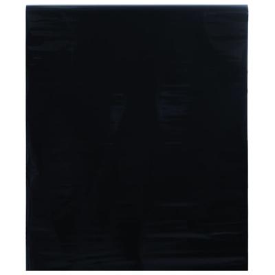 VidaXL Raamfolie statisch matzwart 60 x 2000 cm pvc