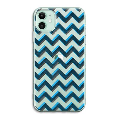 Onderbroken lijn: iPhone 11 Transparant Hoesje