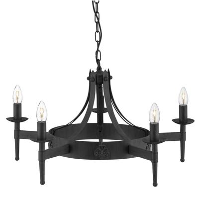 Searchlight Kasteel kroonluchterCartwheel II Ø 67cm - 2425-5BK