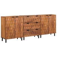 Dressoir Acacia Bruine Afwerking Massief Mango Hout