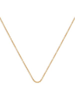 Monica Vinader collier en maille cheval - Or
