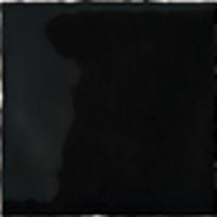 Block Black Glossy wandtegel vintage look 15x15 cm zwart glans - thumbnail