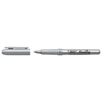 BIC permanent marker goud en zilver