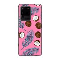 Kokosnoot roze: Volledig geprint Samsung Galaxy S20 Ultra Hoesje