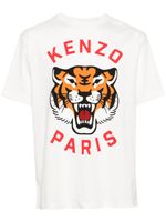 Kenzo t-shirt Lucky Tiger en coton - Blanc - thumbnail