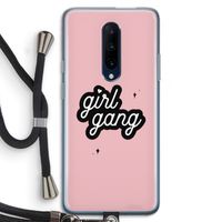 Girl Gang: OnePlus 7 Pro Transparant Hoesje met koord