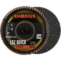 Rhodius 303937 LSZ QUICK Lamellenschijf RVS, Staal, Non-ferrometaal 10 stuk(s)