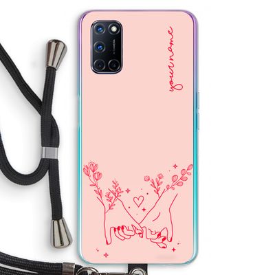 Best Friends: Oppo A92 Transparant Hoesje met koord