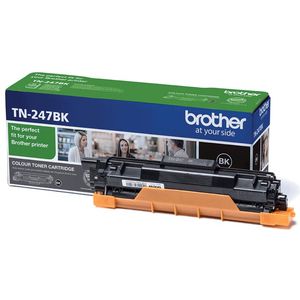 Brother toner, 3.000 pagina's, OEM TN-247BK, zwart 4 stuks