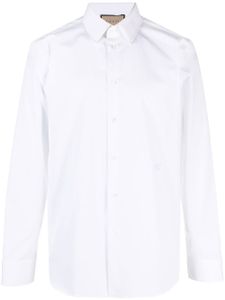 Gucci long-sleeved cotton shirt - Blanc