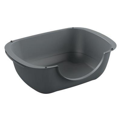 Rotho bella kattenbak 56x39.5x19 cm antraciet