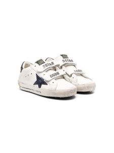 Golden Goose Kids baskets Old School à attache scratch - Tons neutres