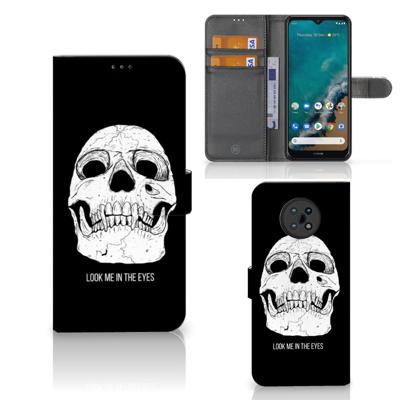 Telefoonhoesje met Naam Nokia G50 Skull Eyes Telefoonhoesje met Naam Nokia G50 Skull Eyes