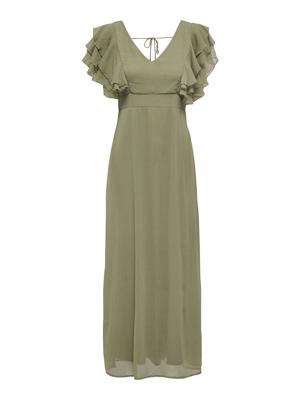Only Onlasta Life S/s Frill Ankel Dress Wvn Zomerjurkjes 4804213 Mermaid