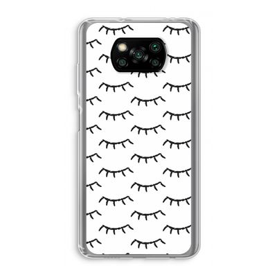 Wimpers: Xiaomi Poco X3 Pro Transparant Hoesje