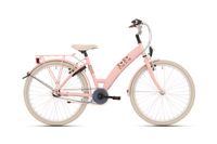 Bikefun Bike fun 24 inch meisjesfiets 3v lots of love adobe roze