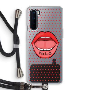 Yolo Denise: OnePlus Nord Transparant Hoesje met koord