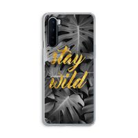 Stay wild: OnePlus Nord Transparant Hoesje