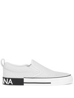 Dolce & Gabbana baskets perforées Custom 2.Zero - Blanc Dolce & Gabbana baskets perforées Custom 2.Zero - Blanc