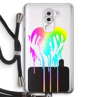 Hold My Heart: Honor 6X Transparant Hoesje met koord