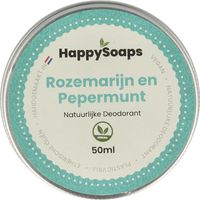 Happysoaps Deodorant rozemarijn pepermunt (50 gr) - thumbnail