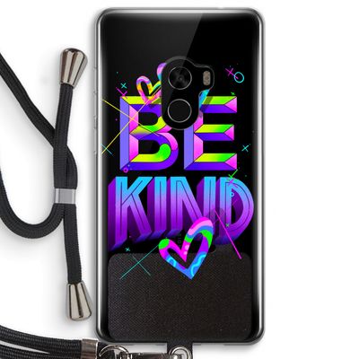 Be Kind: Xiaomi Mi Mix 2 Transparant Hoesje met koord