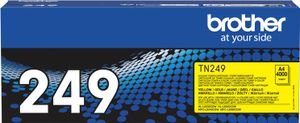 Brother toner, 4.000 pagina&apos;s, OEM TN-249Y, geel