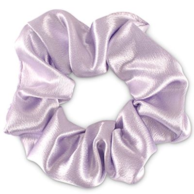scrunchie Zijde Lilac purple