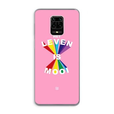 Het Leven Is Mooi: Xiaomi Redmi Note 9 Pro Transparant Hoesje
