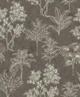 Galerie Zen Behang met getekende bomen motief - DWP0361-05