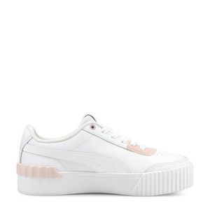 Puma Carina Lift Jr. sneakers wit/lichtroze