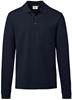 Hakro 809 Long-sleeved pocket polo shirt Top - Ink - XS