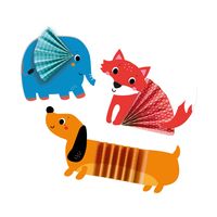 SES Creative Zig zag origami dieren - thumbnail