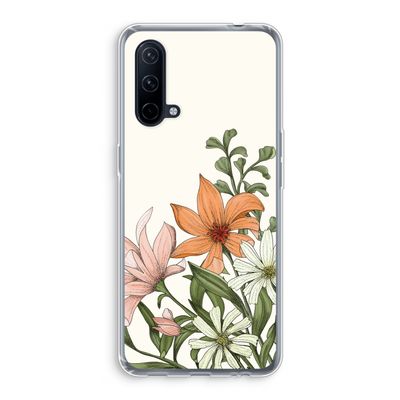 Floral bouquet: OnePlus Nord CE 5G Transparant Hoesje