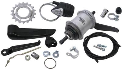 STURMEY ARCHER versnellingsnaaf onderdelenset "ihs3c". int.gear hub st.archer ihs3c 36h silver