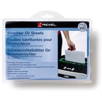 Oil Sheets voor Papiervernietigers (20)