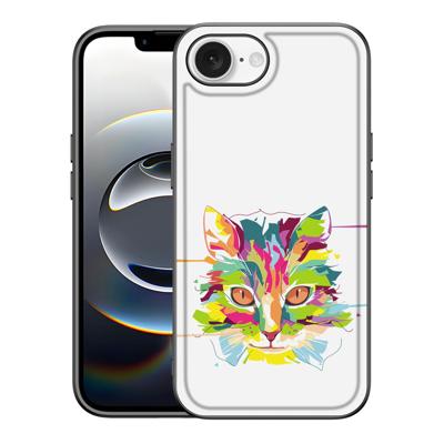 iPhone 16e Hoesje Cat Color