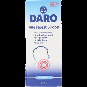 Daro Alle hoest siroop, 150 ml bij Jumbo