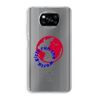 Run The World: Xiaomi Poco X3 Pro Transparant Hoesje