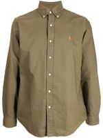 Polo Ralph Lauren chemise à boutonnière - Vert