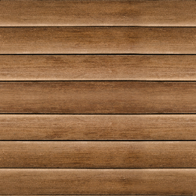 Horizontale houten planken behang gang