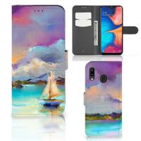 Hoesje Samsung Galaxy A30 Boat