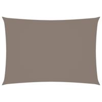 vidaXL Zonnescherm rechthoekig 2,5x4 m oxford stof taupe