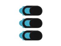 Xccess Xccess Selfie Camera Privacy Cover for Mobile Black (3-pack)