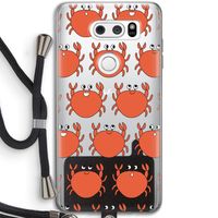 Krab: LG V30 Transparant Hoesje met koord
