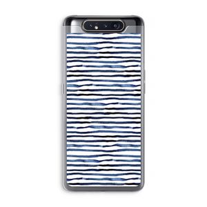 Verrassende lijnen: Samsung Galaxy A80 Transparant Hoesje