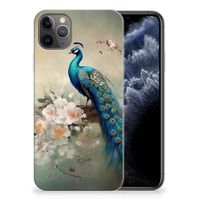 TPU Hoesje voor Apple iPhone 11 Pro Max Vintage Pauwen - thumbnail