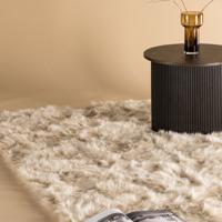 Nohr Vloerkleed Alexes Fake Fur, 160 x 230cm - Beige - thumbnail