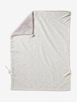 Dubbelzijdige plaid voor kinderwagen HYGGE beige, bedrukt Dubbelzijdige plaid voor kinderwagen HYGGE beige, bedrukt